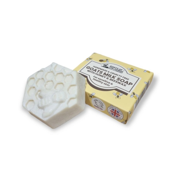 Goats Of The Gorge Goats Milk Soap with Honey and Beeswax 80g